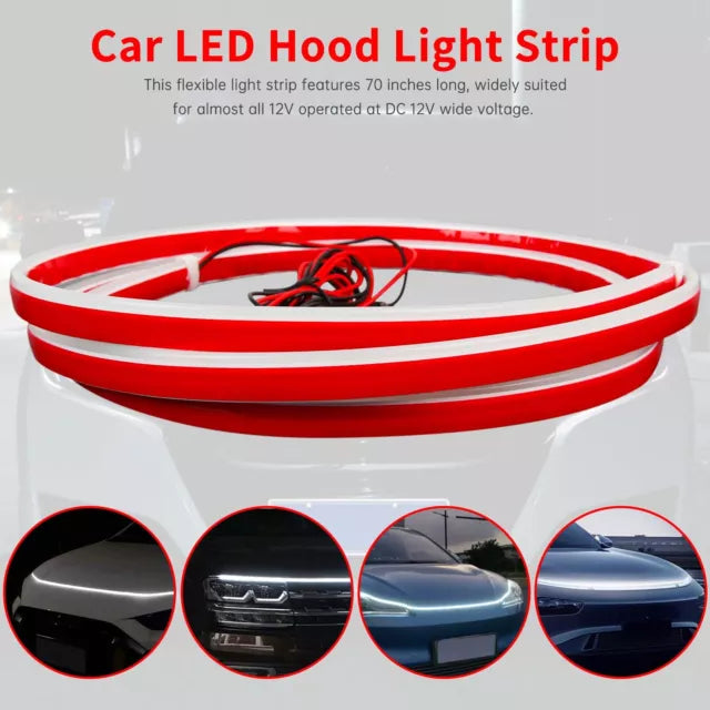 Car LED hood lights