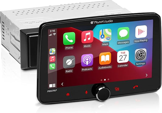 Planet Audio - Apple CarPlay, Android Auto y Bluetooth