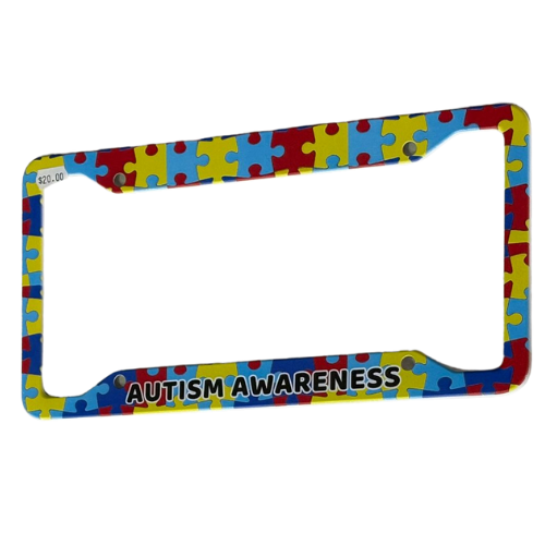 Marco trasero Autism Awareness