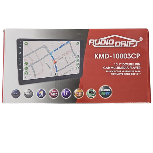 Audio Drift double din 10"