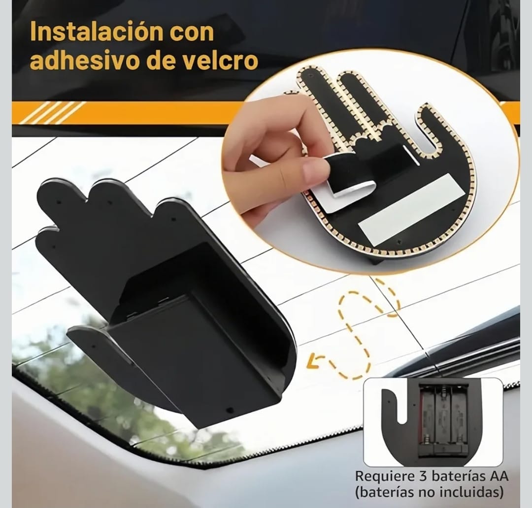 Luz de mano para auto