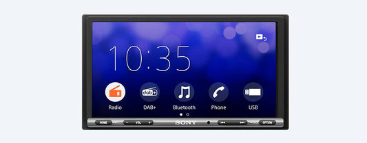 Sony - 6.95" Android Auto y Apple CarPlay Bluetooth Digital Media