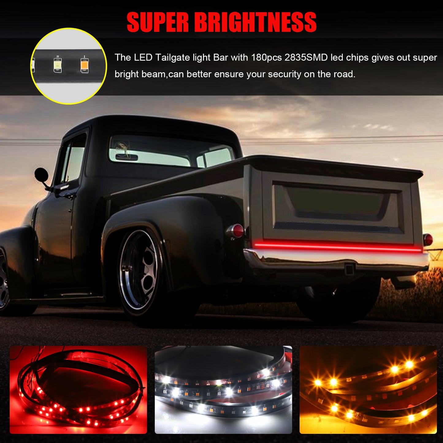 Barra LED de reversa